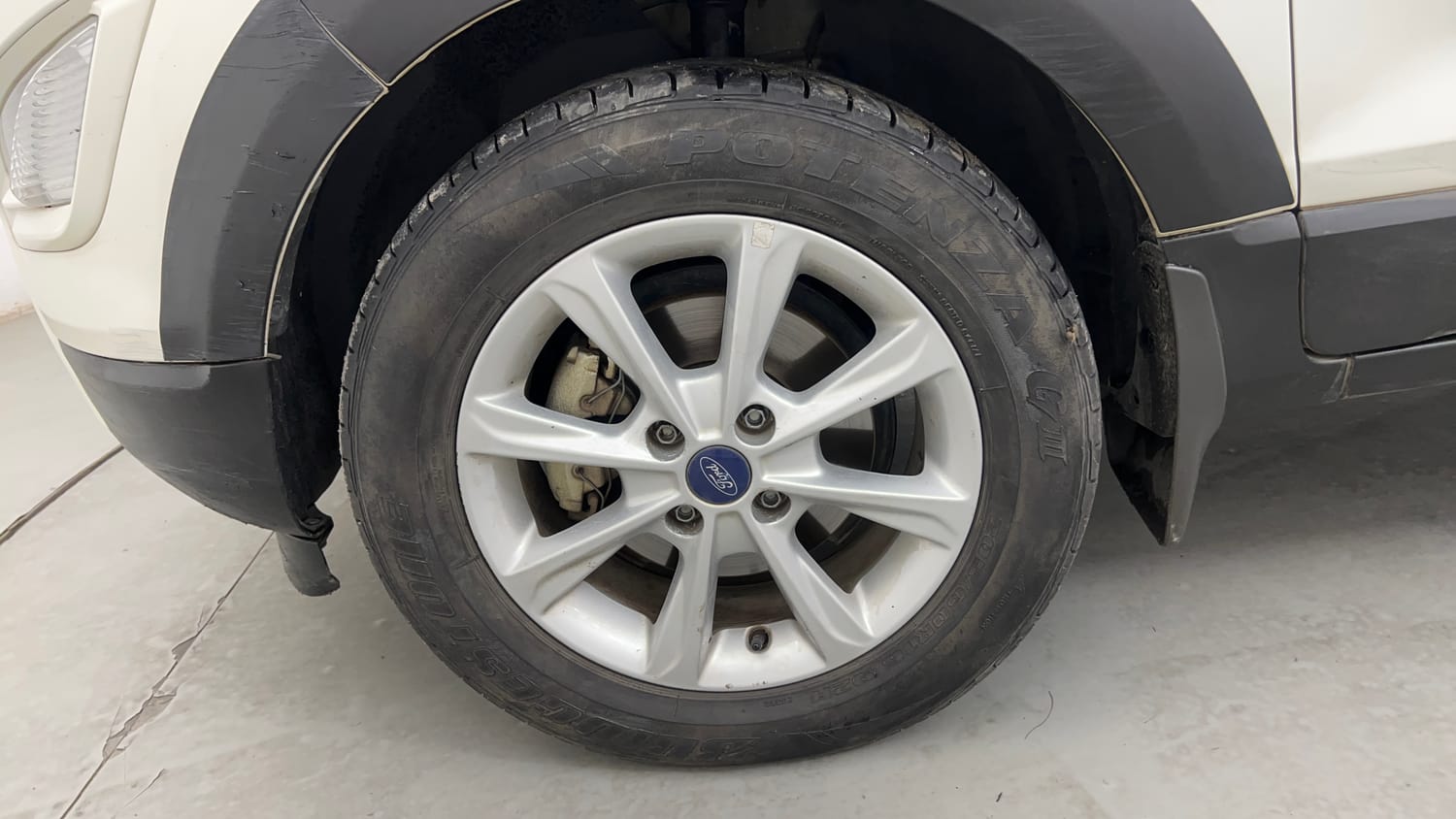 Used 2020 Ford EcoSport Titanium 1.5L TDCi Diesel Manual tyres LEFT FRONT TYRE RIM VIEW