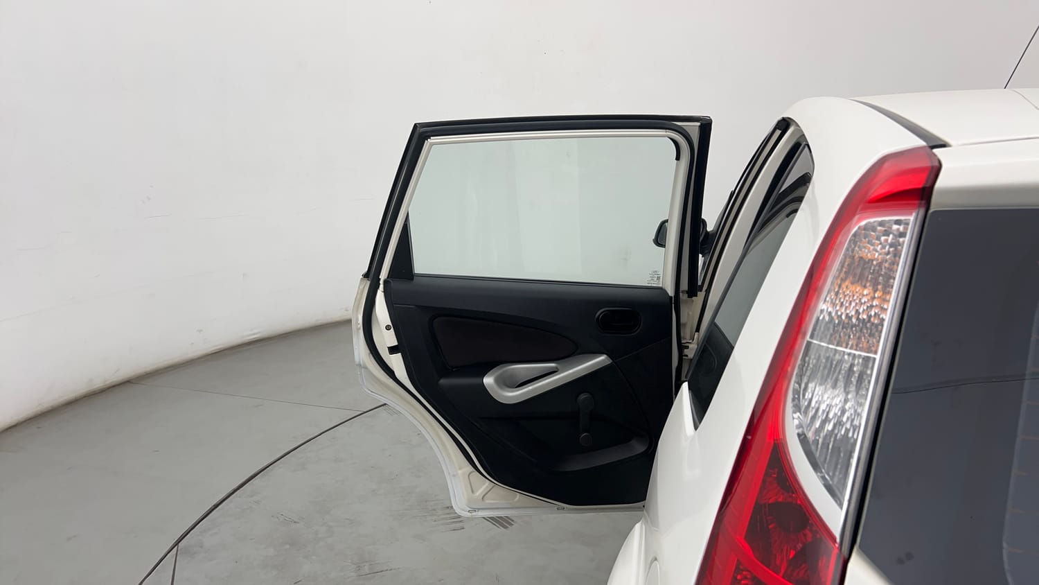 Used 2012 Ford Figo Duratec Petrol ZXI 1.2 Petrol Manual interior LEFT REAR DOOR OPEN VIEW