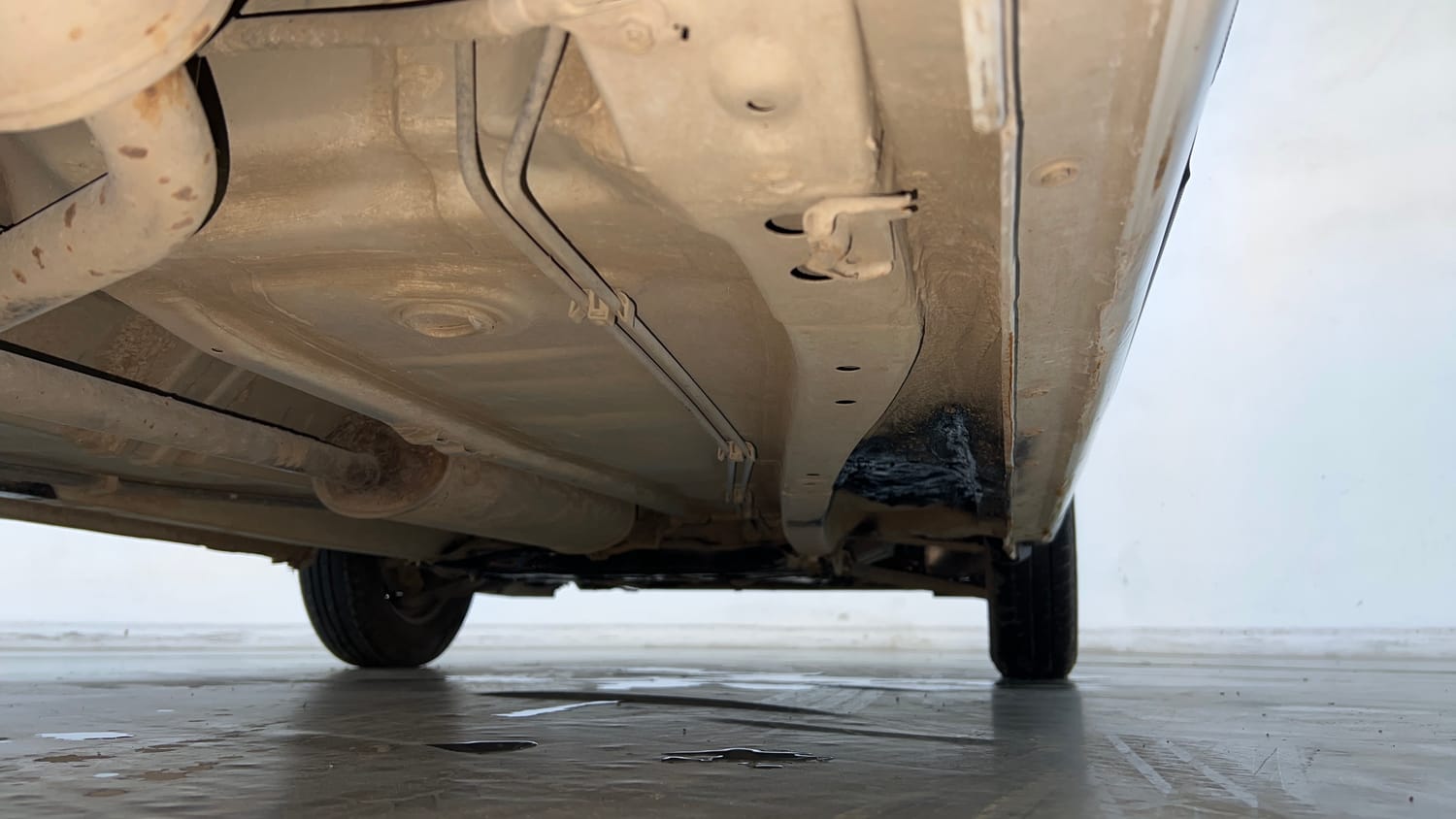 Used 2023 Maruti Suzuki Alto K10 LXi Petrol Manual extra REAR RIGHT UNDERBODY VIEW