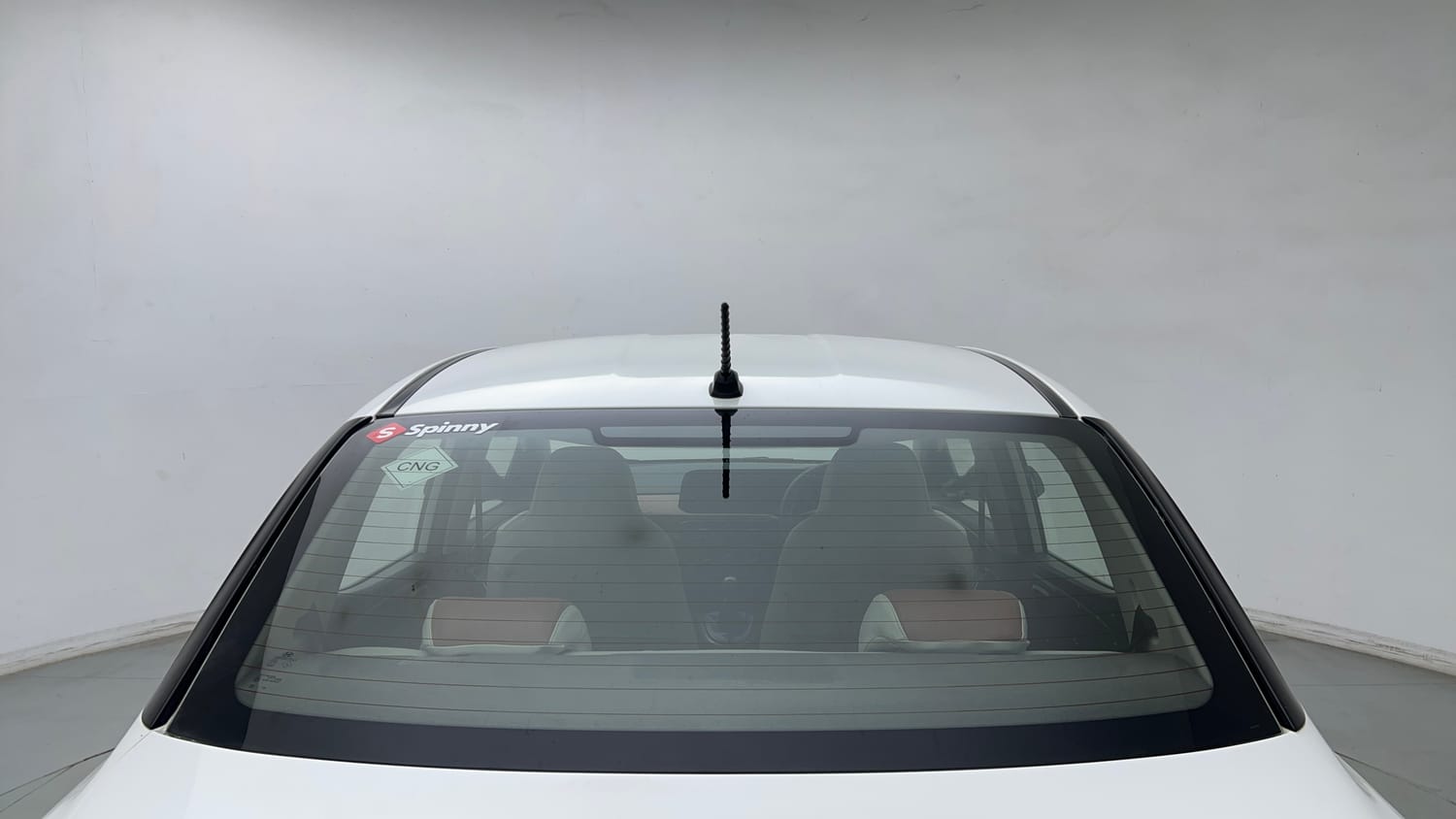 Used 2021 Hyundai Aura S 1.2 CNG Cng Manual exterior BACK WINDSHIELD VIEW
