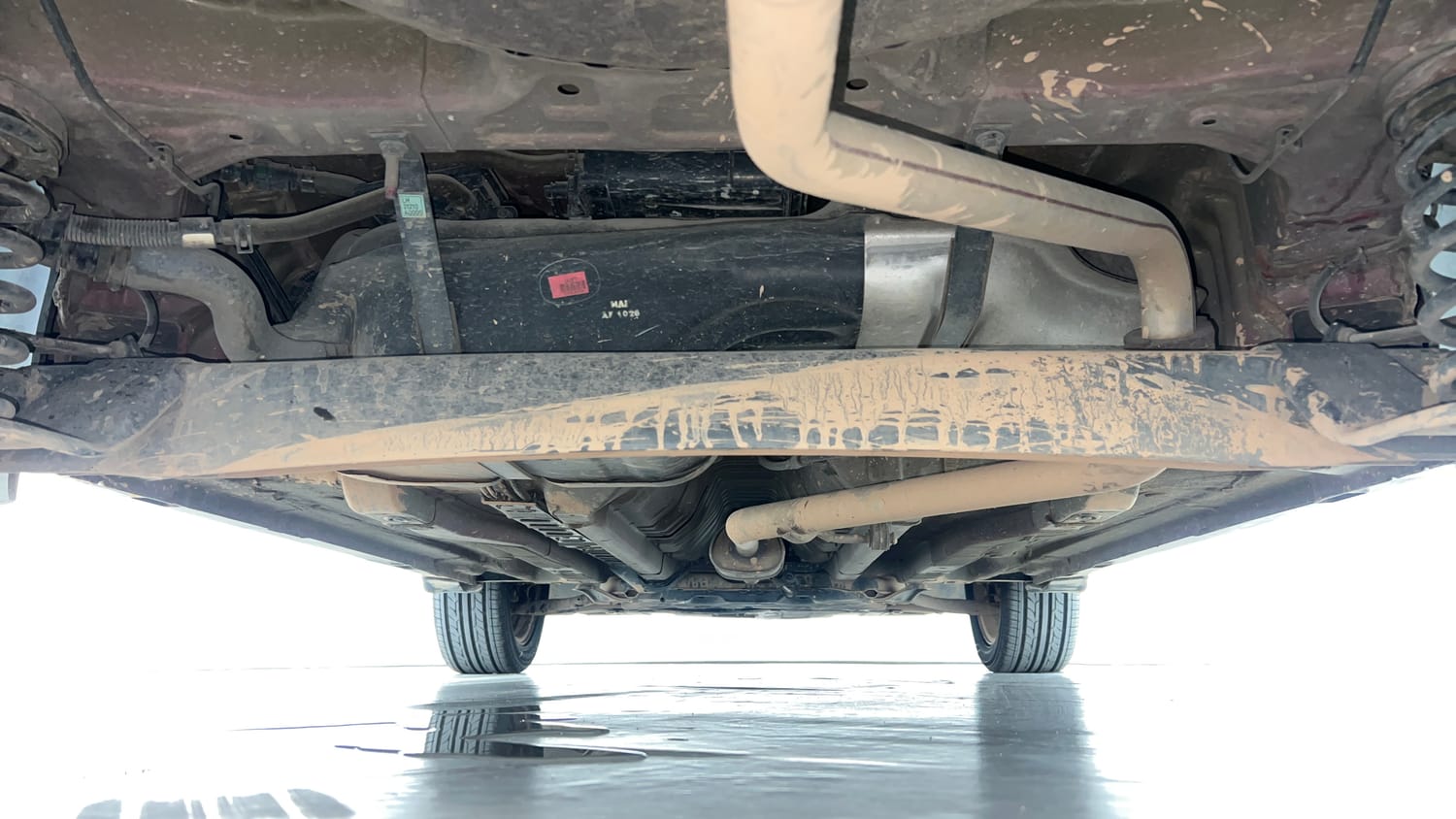 Used 2019 Hyundai Creta SX 1.6 Petrol Petrol Manual extra REAR UNDERBODY VIEW (TAKEN FROM REAR)