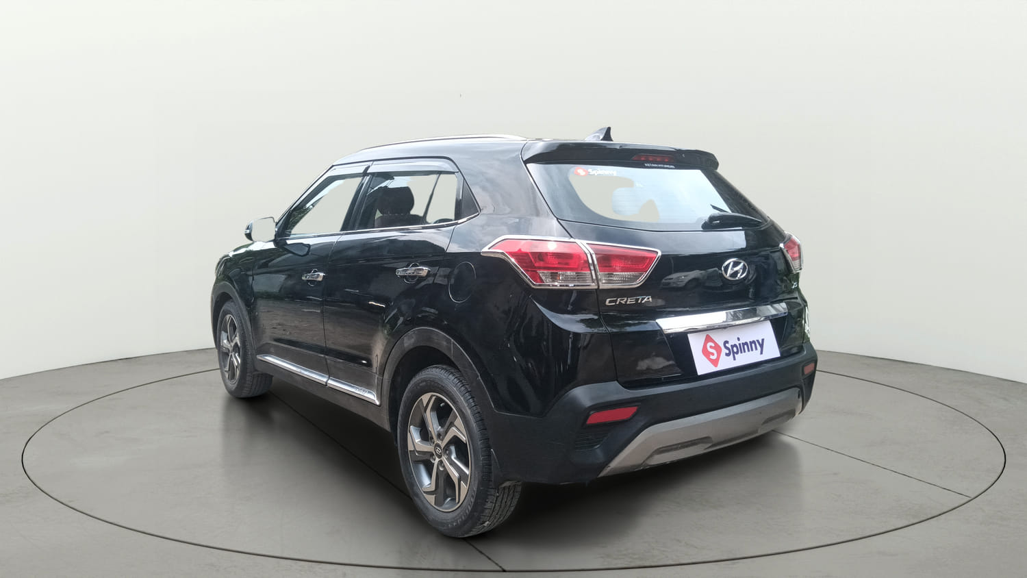 Used 2018 Hyundai Creta SX 1.6 AT Petrol Petrol Automatic exterior LEFT REAR CORNER VIEW