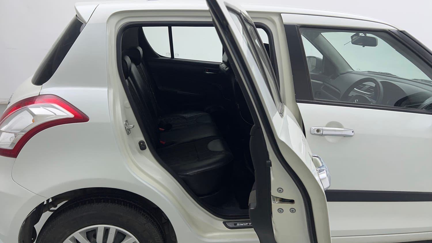Used 2015 Maruti Suzuki Swift VXi Petrol Manual interior RIGHT SIDE REAR DOOR CABIN VIEW