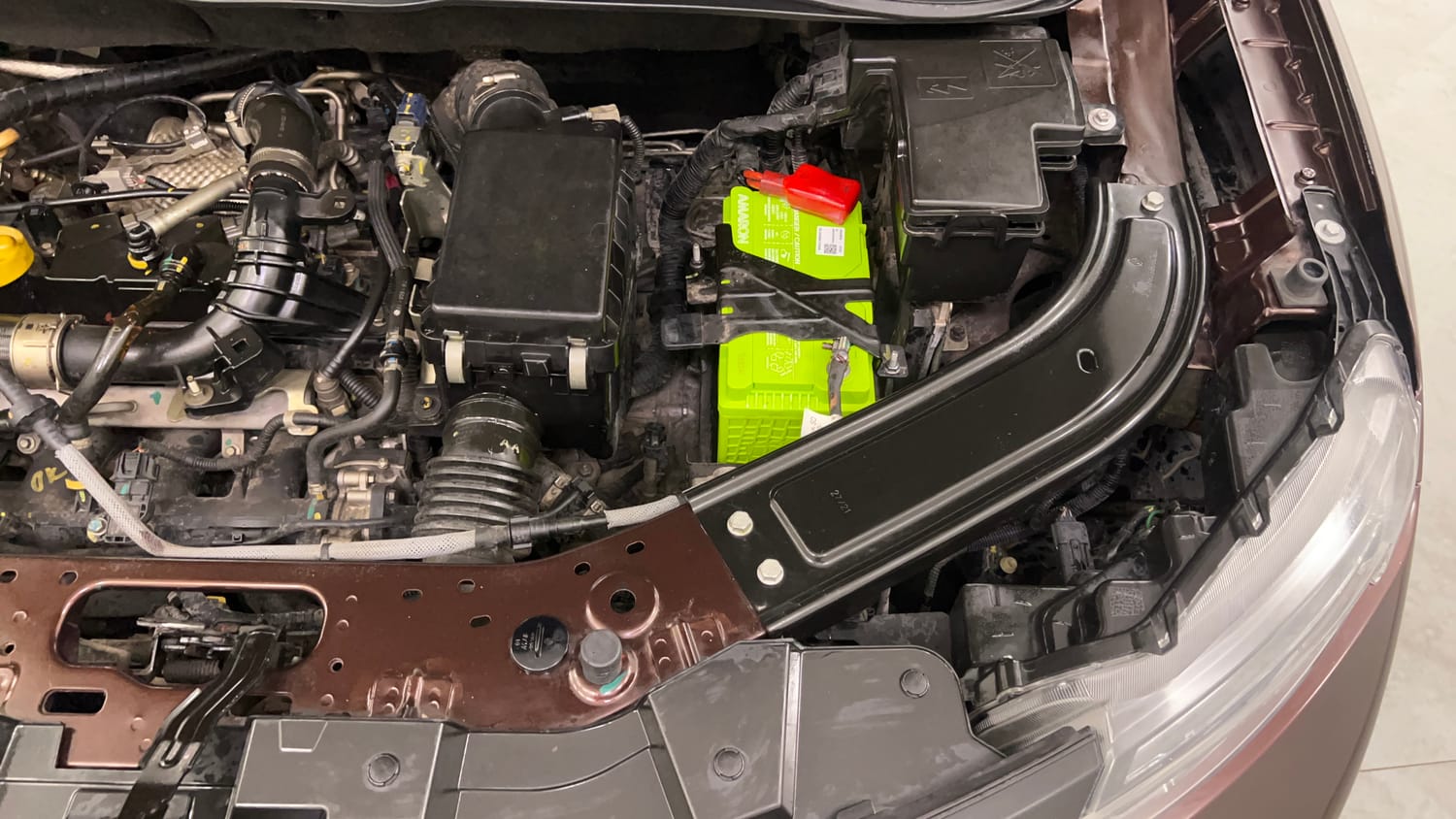 Used 2021 Renault Kiger RXT Turbo CVT Petrol Automatic engine ENGINE LEFT SIDE VIEW