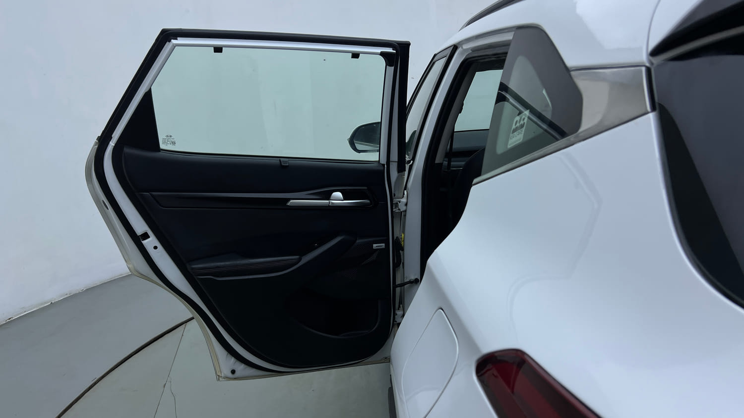 Used 2020 Kia Seltos GTX Plus AT 1.5 Diesel Diesel Automatic interior LEFT REAR DOOR OPEN VIEW