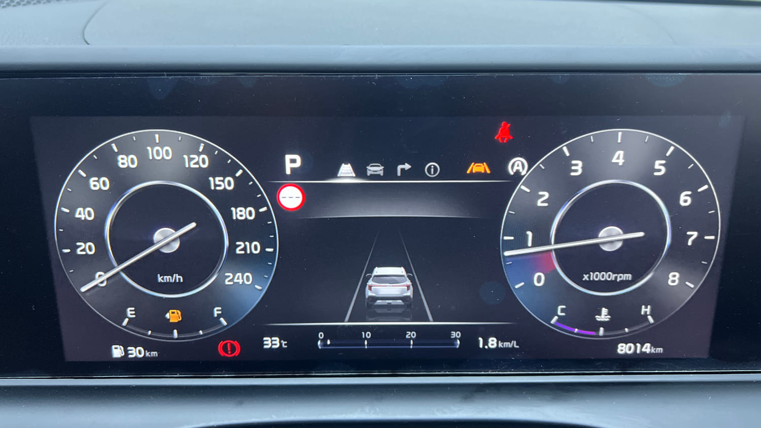 Used 2026 Kia Seltos GTX Plus 1.5 Turbo Petrol DCT Petrol Automatic interior CLUSTERMETER VIEW