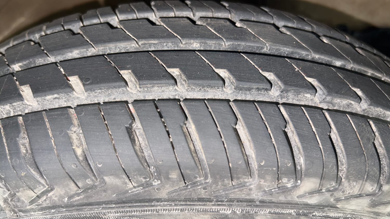 Used 2023 Maruti Suzuki Alto K10 VXi Petrol Manual tyres RIGHT FRONT TYRE TREAD VIEW