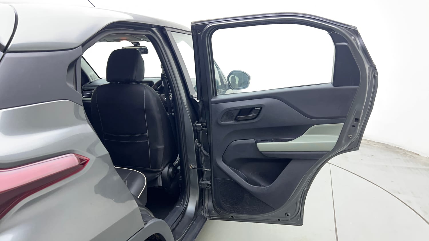 Used 2022 Tata Punch Adventure MT Petrol Manual interior RIGHT REAR DOOR OPEN VIEW