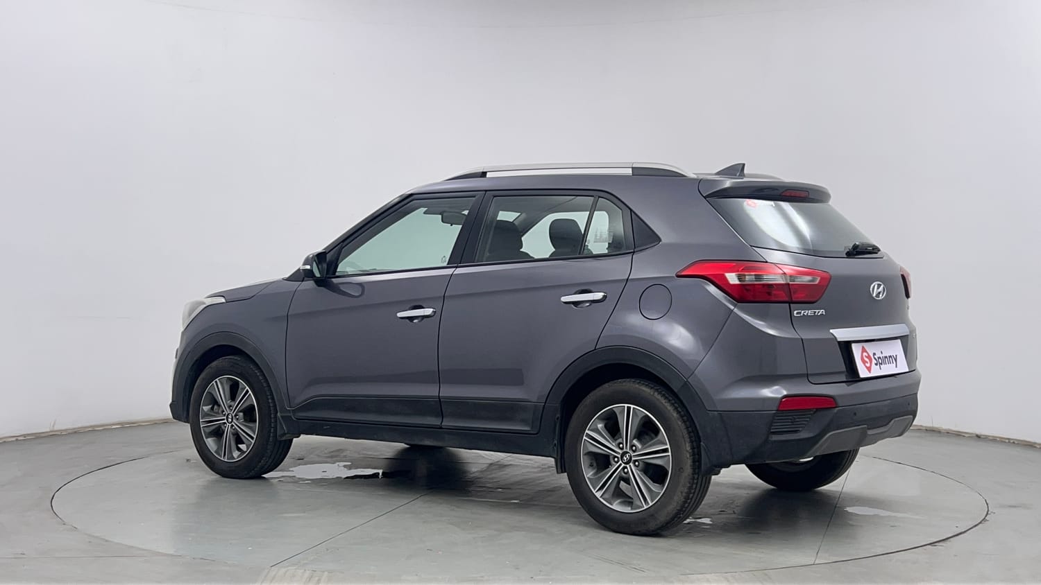 Used 2018 Hyundai Creta SX Plus 1.6 AT Petrol Petrol Automatic exterior LEFT REAR CORNER VIEW