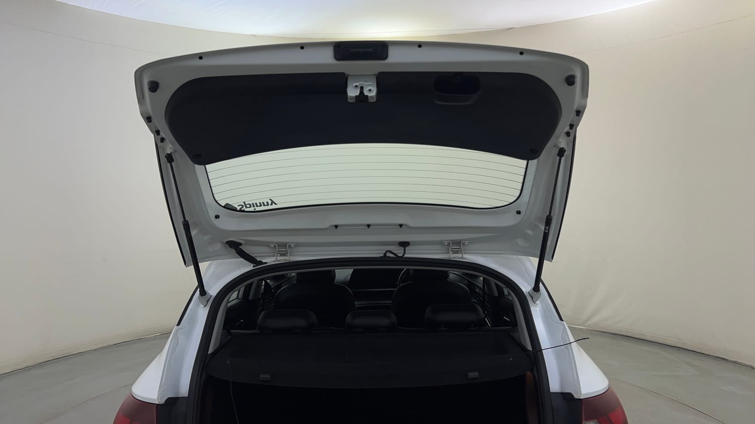 Used 2023 Hyundai New i20 Asta (O) 1.0 Turbo DCT Petrol Automatic interior DICKY DOOR OPEN VIEW