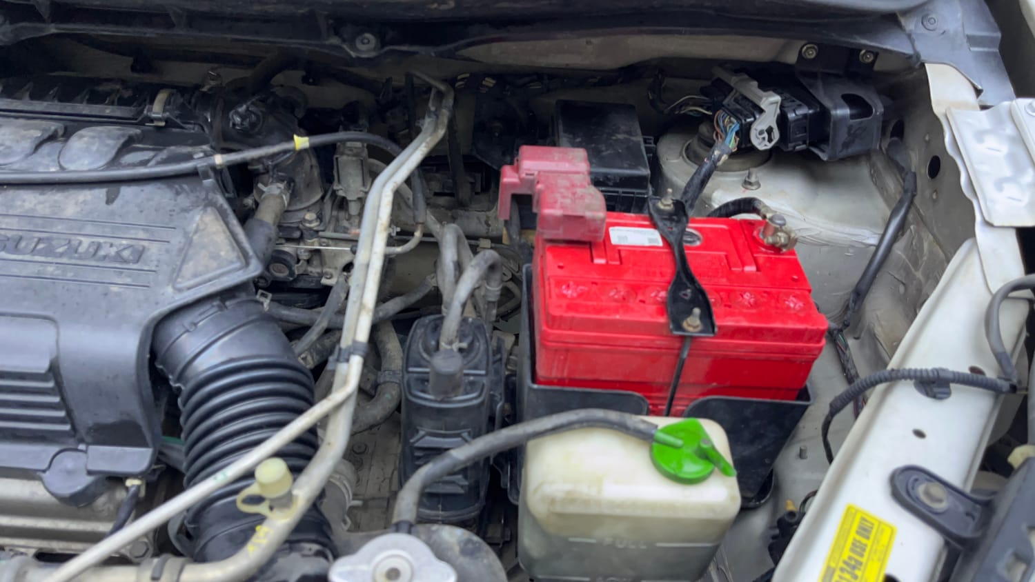 Used 2014 Maruti Suzuki Wagon R VXI Petrol Manual engine ENGINE LEFT SIDE VIEW