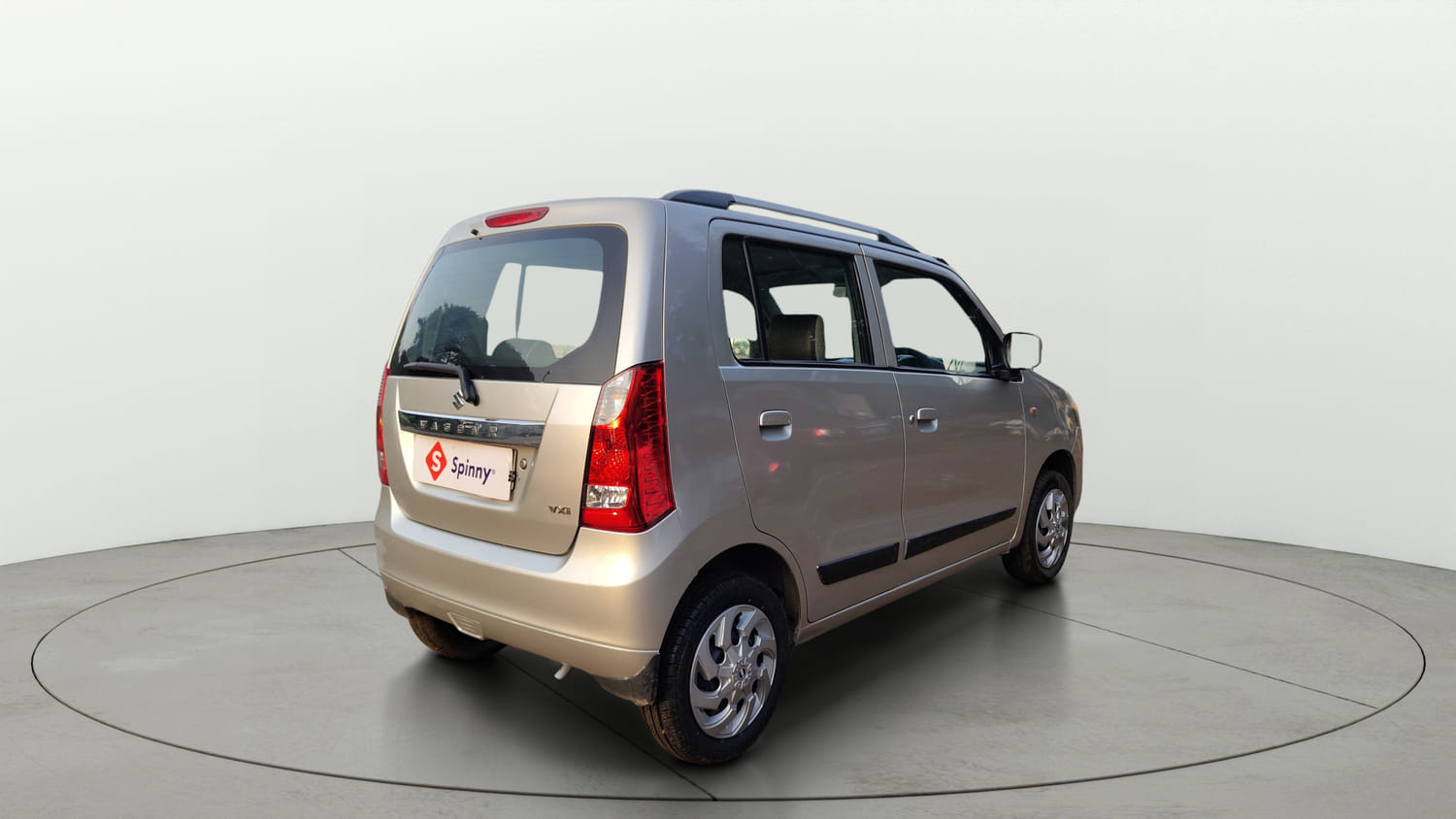 Used 2017 Maruti Suzuki Wagon R VXI Petrol Manual exterior RIGHT REAR CORNER VIEW