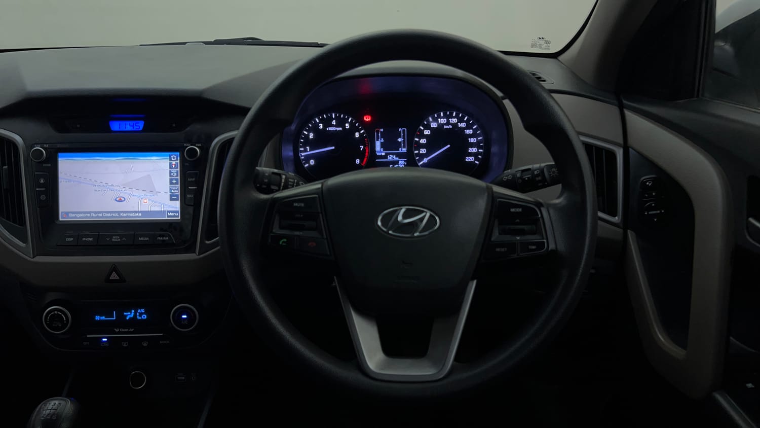 Used 2016 Hyundai Creta 1.6 SX Plus Petrol Petrol Manual interior STEERING VIEW