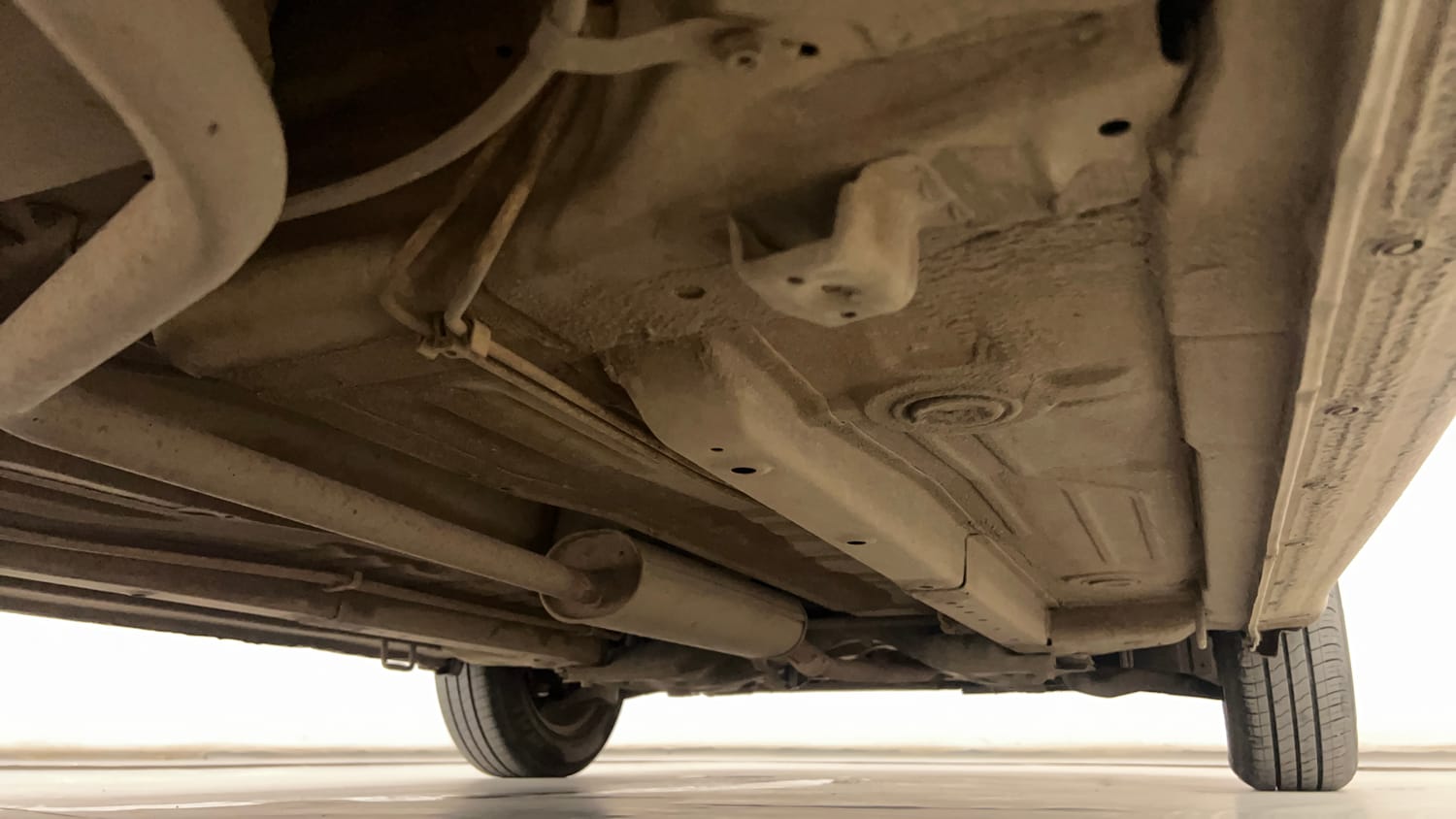 Used 2019 Maruti Suzuki Celerio VXi AMT Petrol Automatic extra REAR RIGHT UNDERBODY VIEW