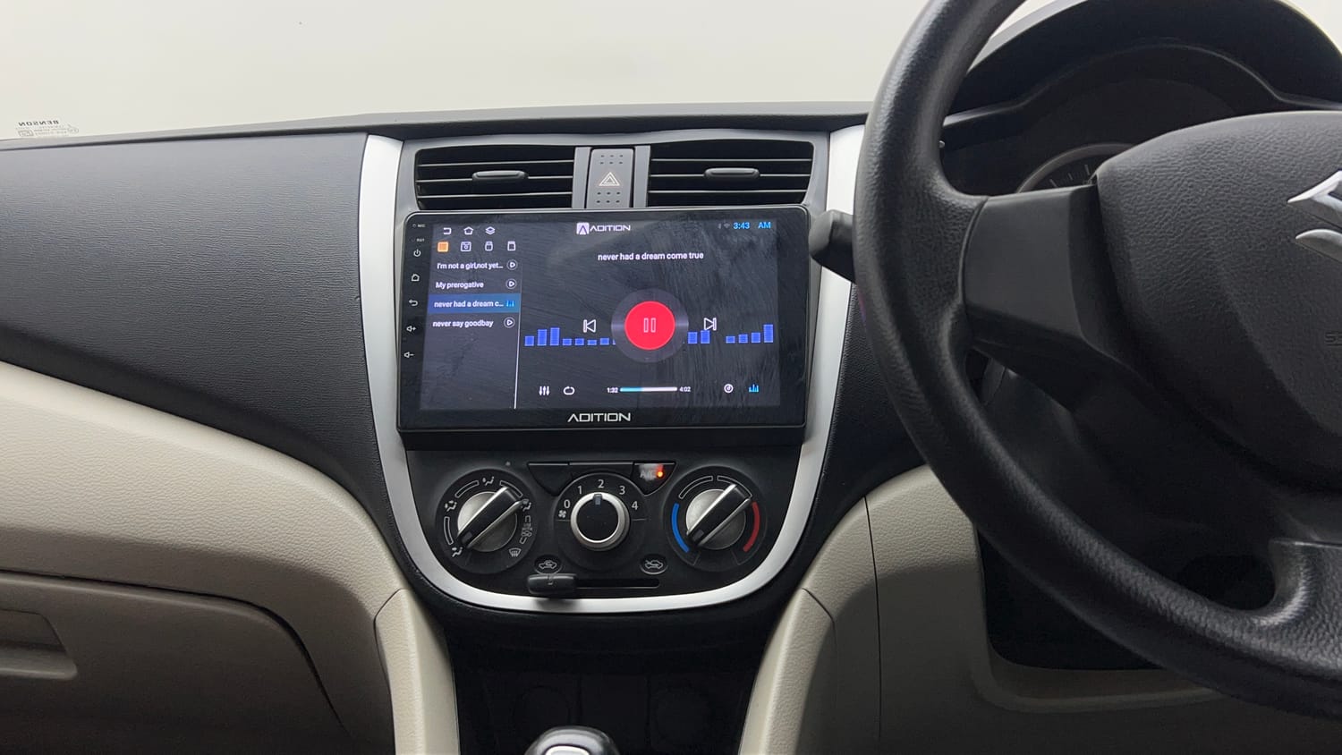 Used 2019 Maruti Suzuki Celerio VXi AMT Petrol Automatic interior MUSIC SYSTEM & AC CONTROL VIEW
