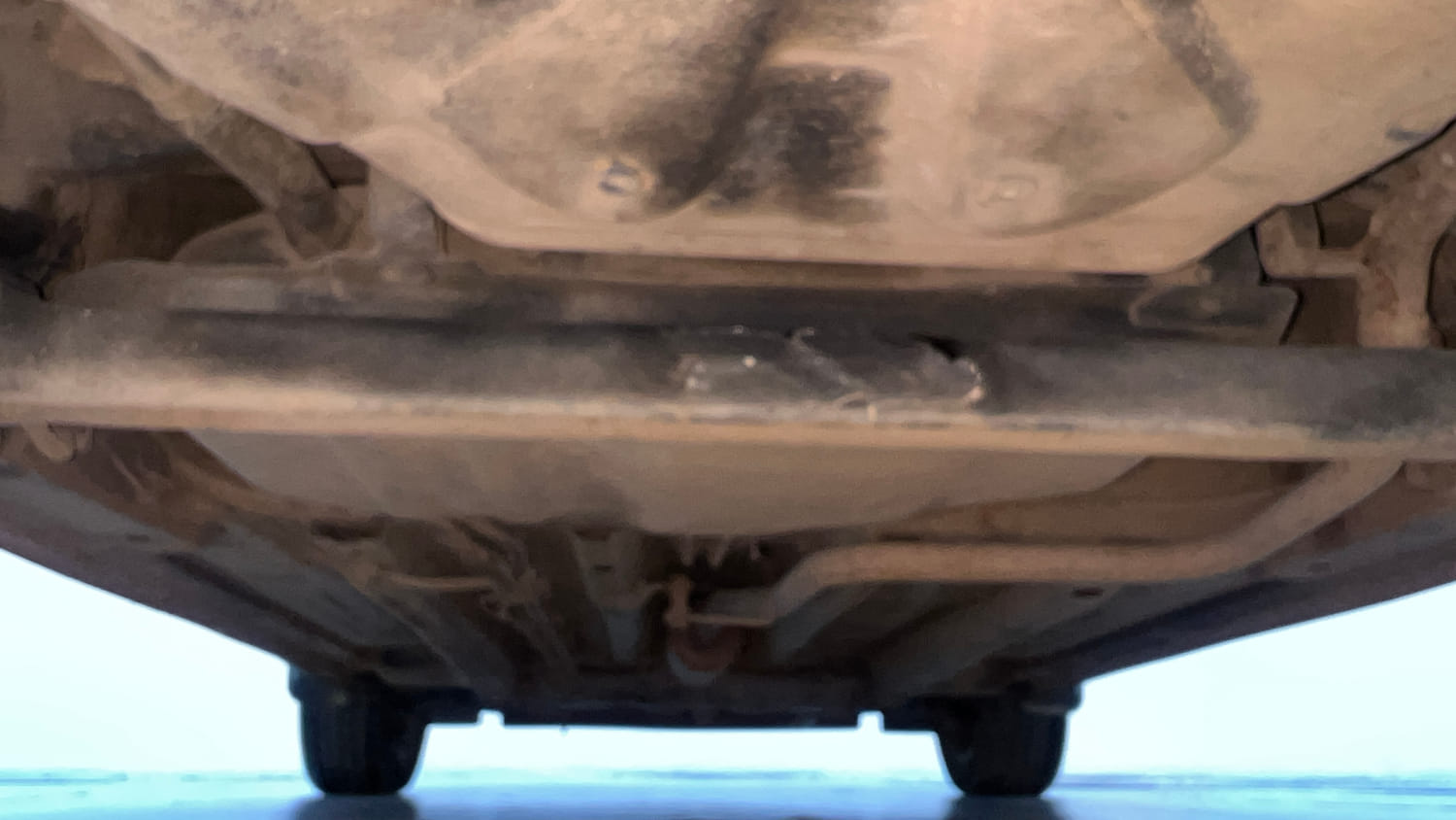 Used 2022 Tata Punch Creative MT Petrol Manual extra REAR UNDERBODY VIEW (TAKEN FROM REAR)