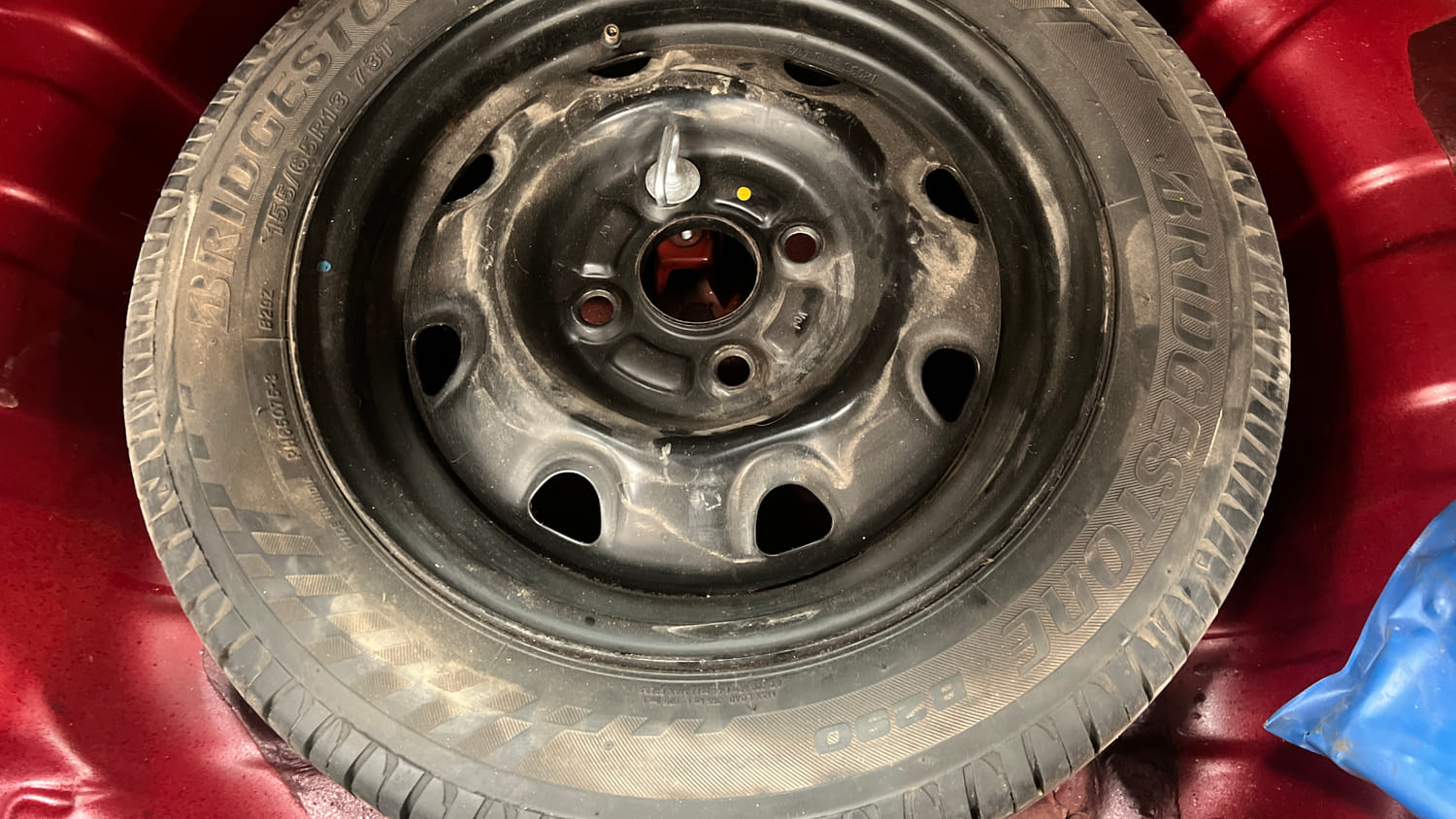Used 2012 Maruti Suzuki Alto K10 VXi Petrol Manual tyres SPARE TYRE VIEW