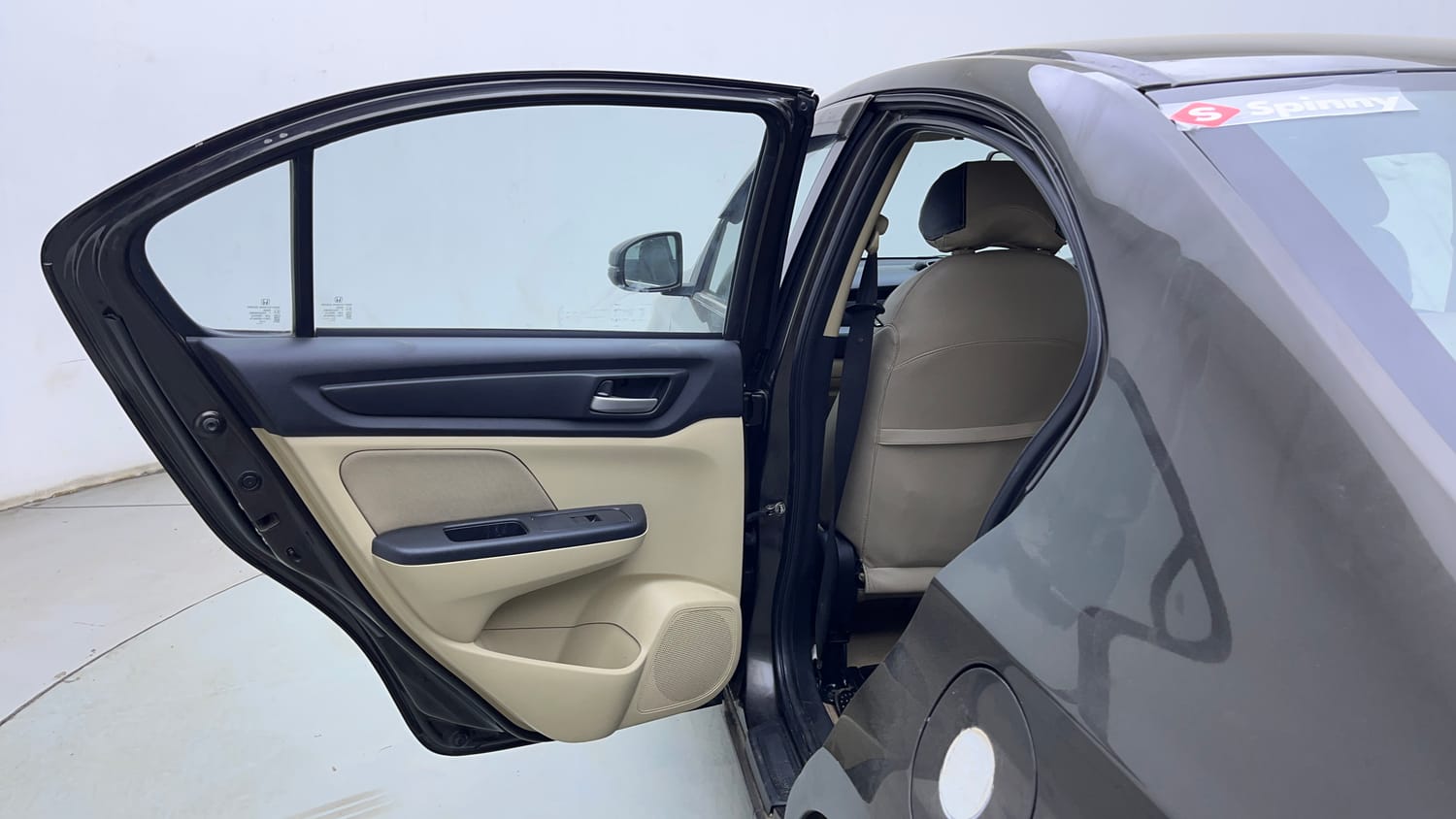 Used 2019 Honda Amaze 1.2 S MT Petrol Petrol Manual interior LEFT REAR DOOR OPEN VIEW