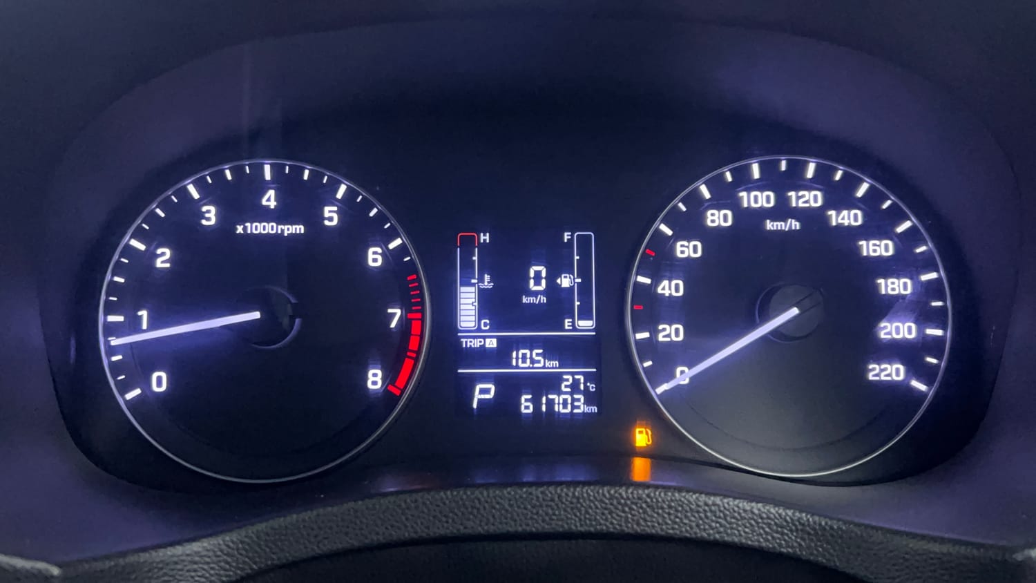 Used 2018 Hyundai Creta SX Plus 1.6 AT Petrol Petrol Automatic interior CLUSTERMETER VIEW