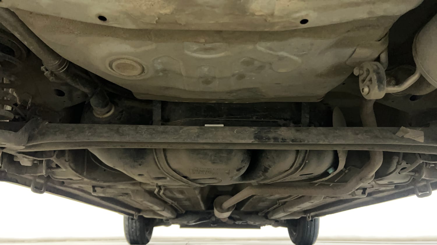 Used 2018 Maruti Suzuki Celerio X Zxi AMT Petrol Automatic extra REAR UNDERBODY VIEW (TAKEN FROM REAR)