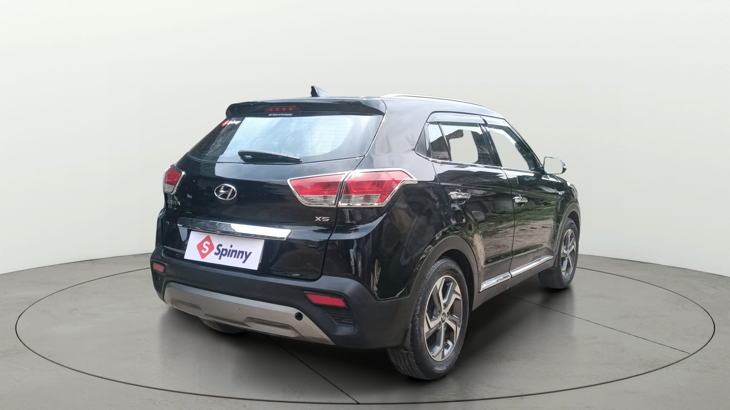 Used 2018 Hyundai Creta SX 1.6 AT Petrol Petrol Automatic exterior RIGHT REAR CORNER VIEW