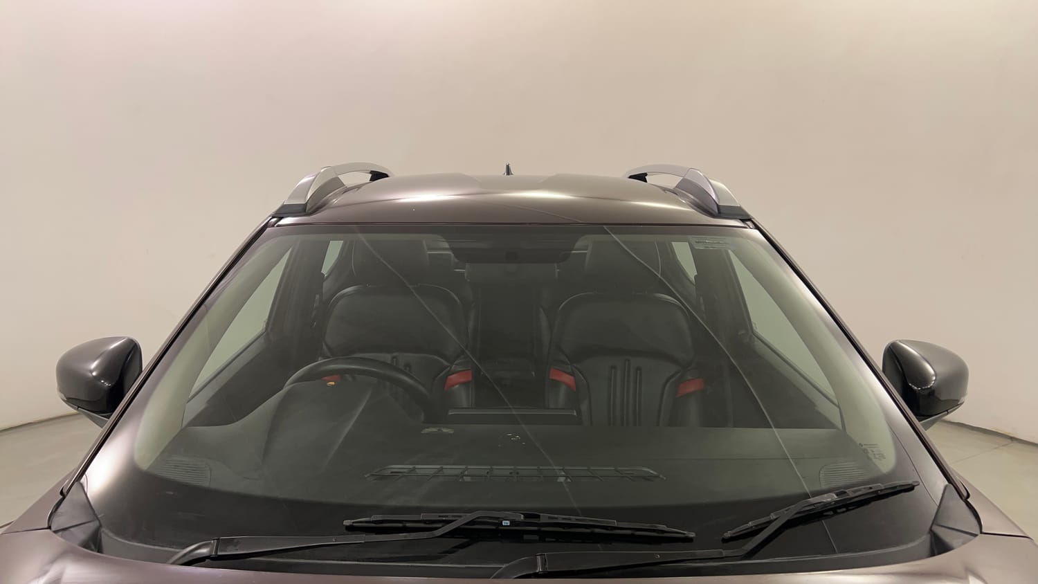 Used 2021 Renault Kiger RXT Turbo CVT Petrol Automatic exterior FRONT WINDSHIELD VIEW