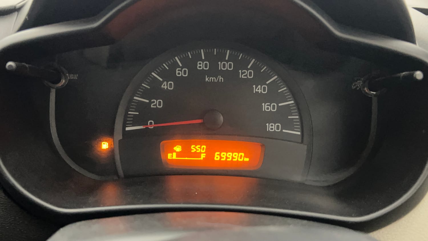 Used 2014 Maruti Suzuki Celerio LXi Petrol Manual interior CLUSTERMETER VIEW