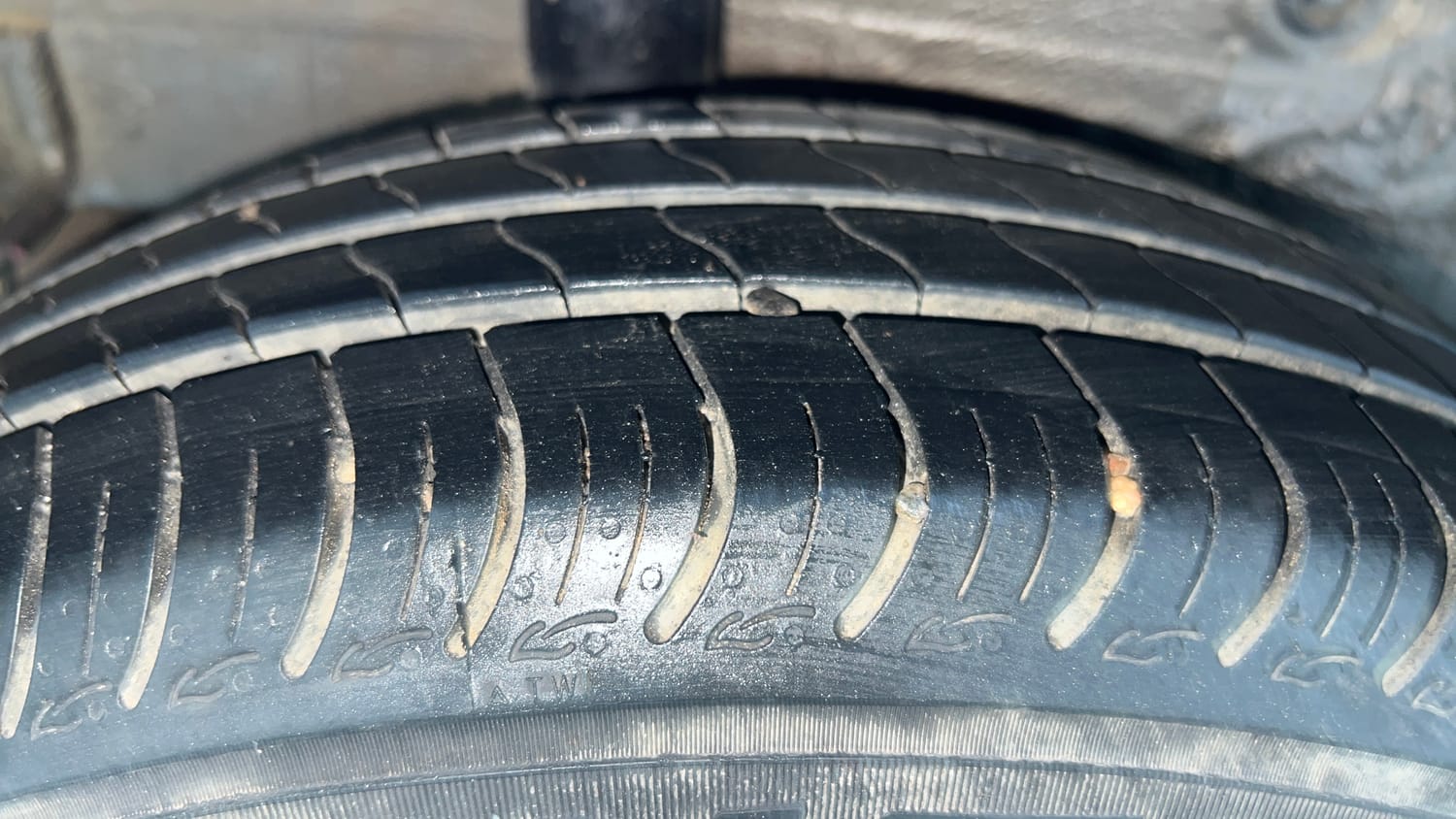 Used 2016 Maruti Suzuki Celerio VXi Petrol Manual tyres RIGHT REAR TYRE TREAD VIEW