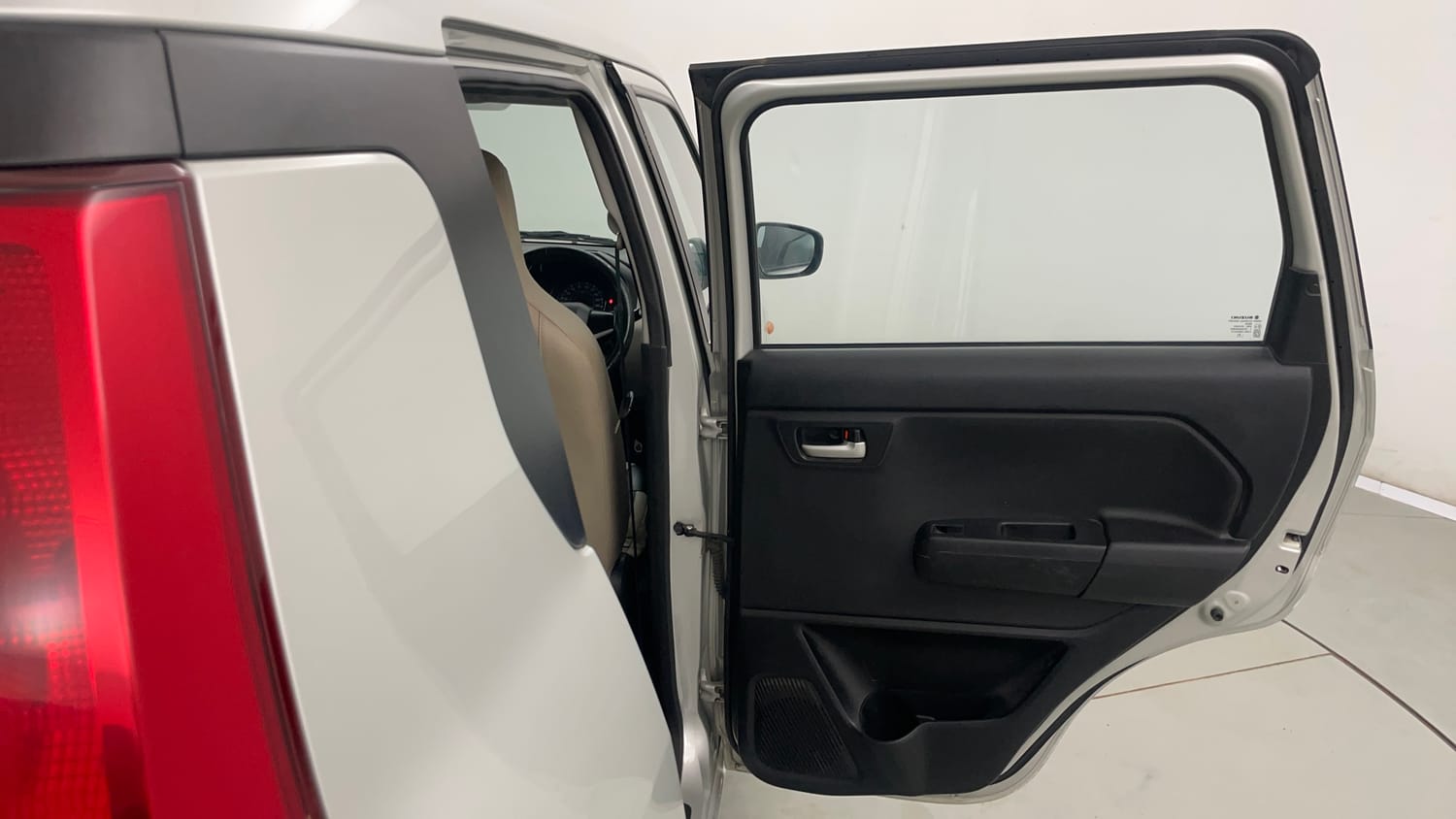 Used 2019 Maruti Suzuki Wagon R VXi 1.2 AMT Petrol Automatic interior RIGHT REAR DOOR OPEN VIEW