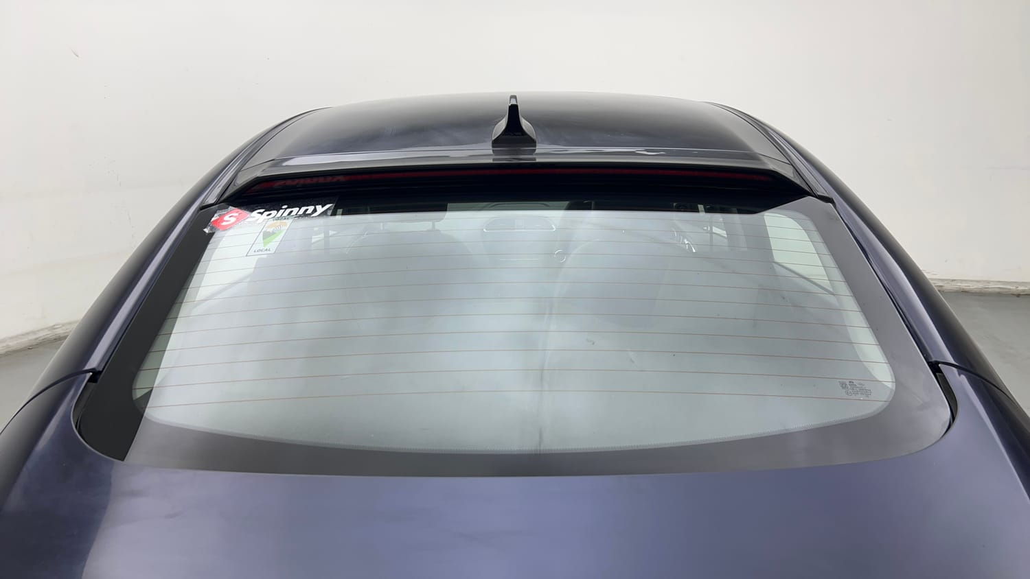 Used 2021 Tata Tigor XZ Plus Petrol Manual exterior BACK WINDSHIELD VIEW