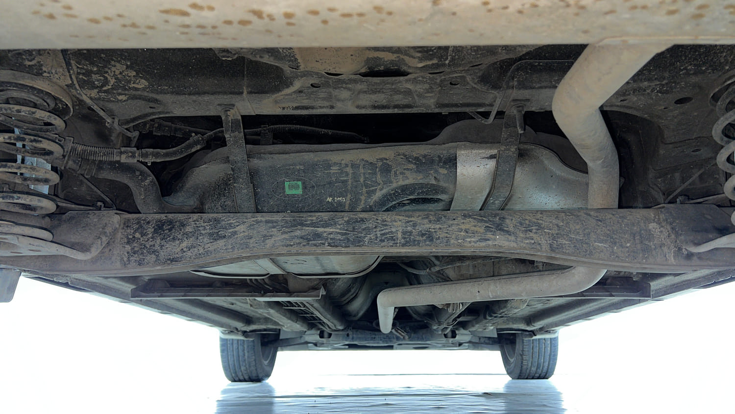 Used 2020 Kia Seltos GTX Plus AT 1.5 Diesel Diesel Automatic extra REAR UNDERBODY VIEW (TAKEN FROM REAR)