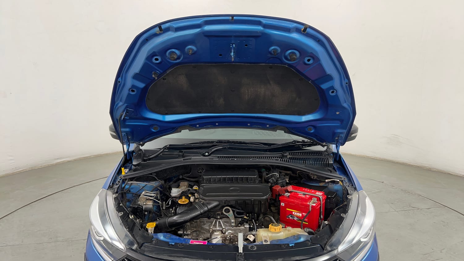 Used 2024 Tata Tiago XZA Plus iCNG Cng Automatic engine ENGINE & BONNET OPEN FRONT VIEW
