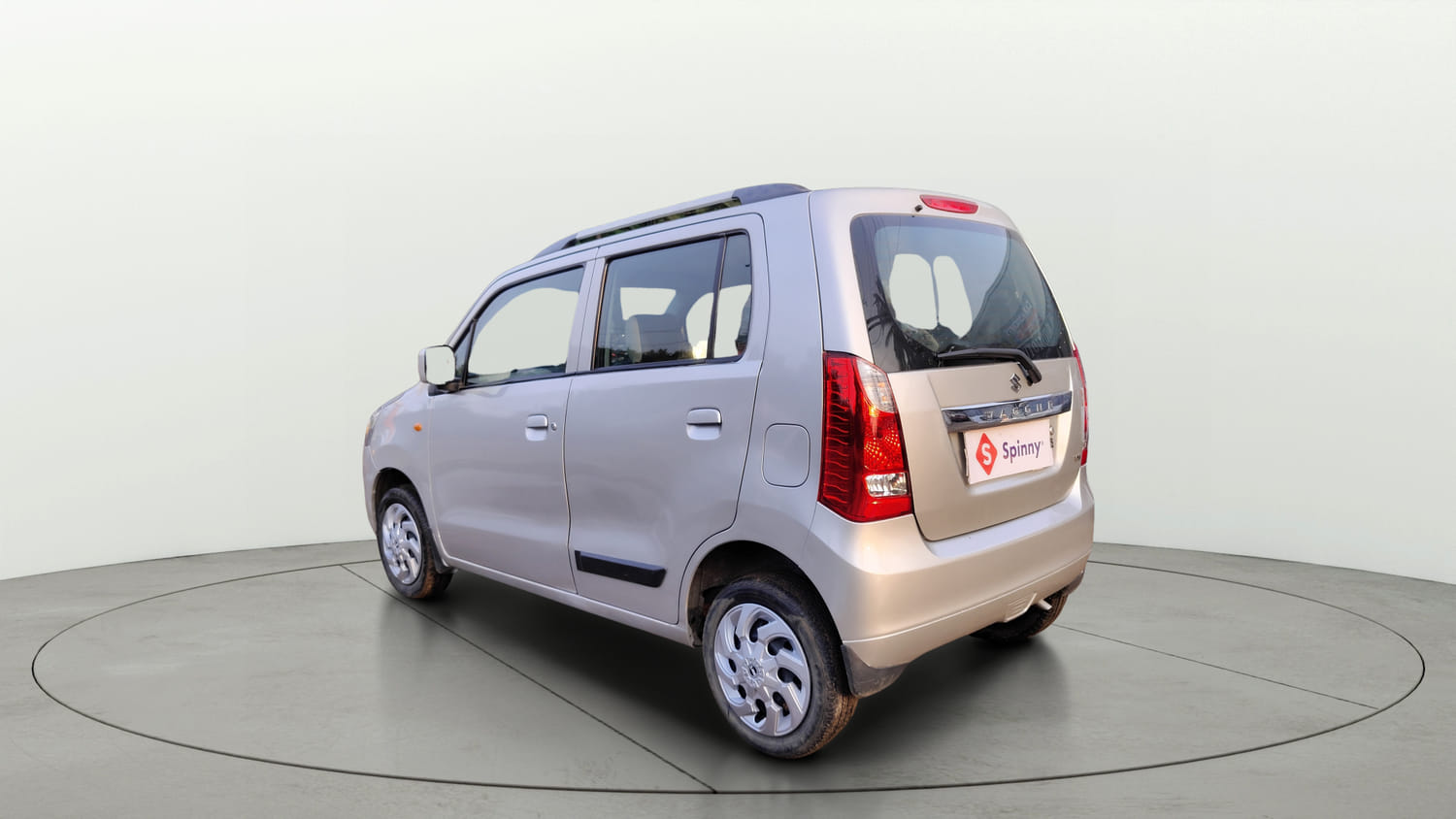 Used 2017 Maruti Suzuki Wagon R VXI Petrol Manual exterior LEFT REAR CORNER VIEW