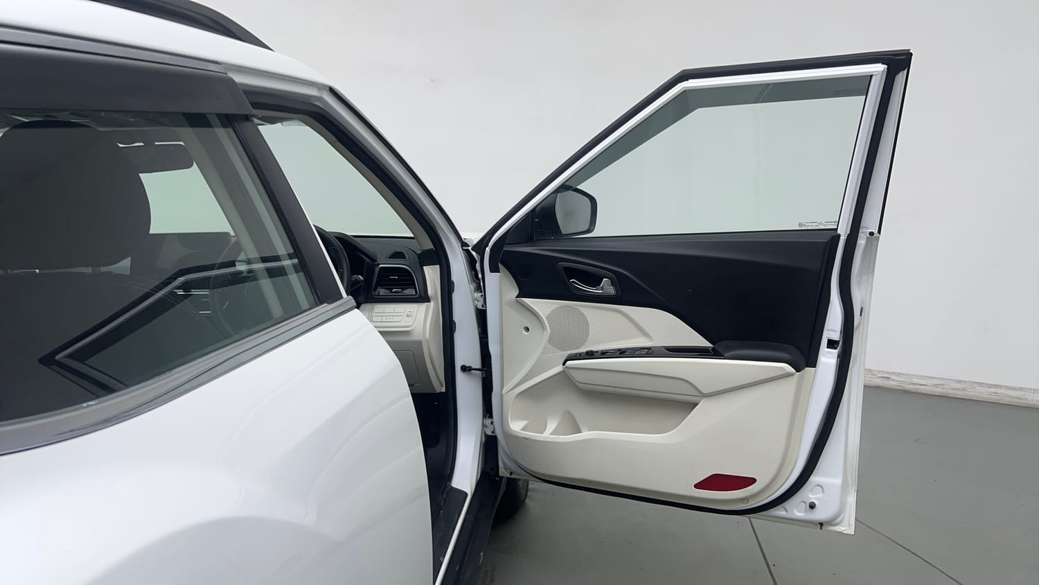 Used 2025 Mahindra XUV 3XO AX5 1.2 Petrol Petrol Manual interior RIGHT FRONT DOOR OPEN VIEW