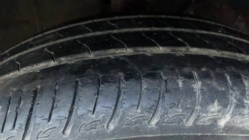 Used 2019 Maruti Suzuki Baleno Delta MT Petrol Manual tyres RIGHT FRONT TYRE TREAD VIEW
