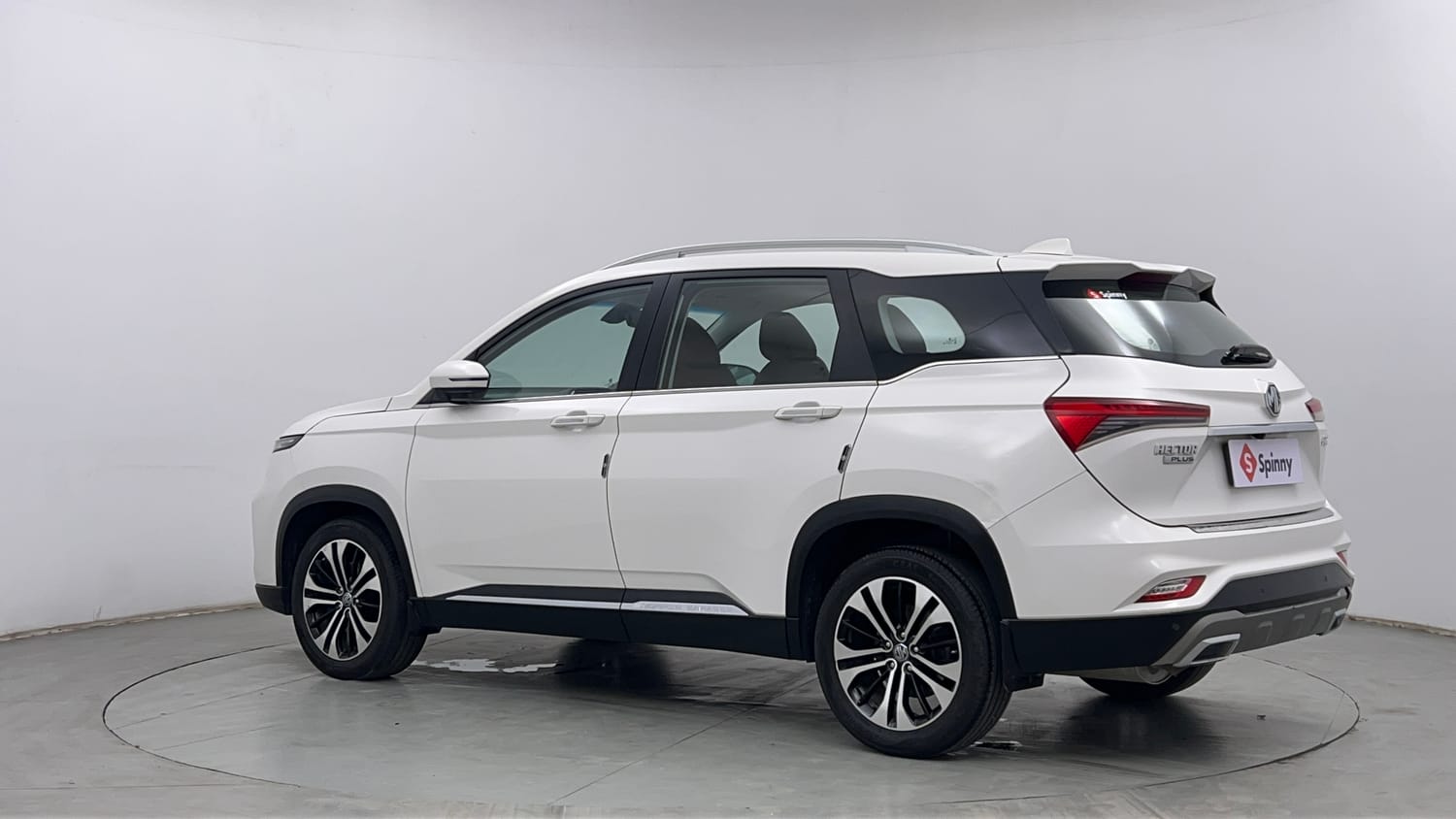 Used 2021 MG Motors Hector Plus Sharp 2.0 Diesel Turbo MT 6-STR Diesel Manual exterior LEFT REAR CORNER VIEW