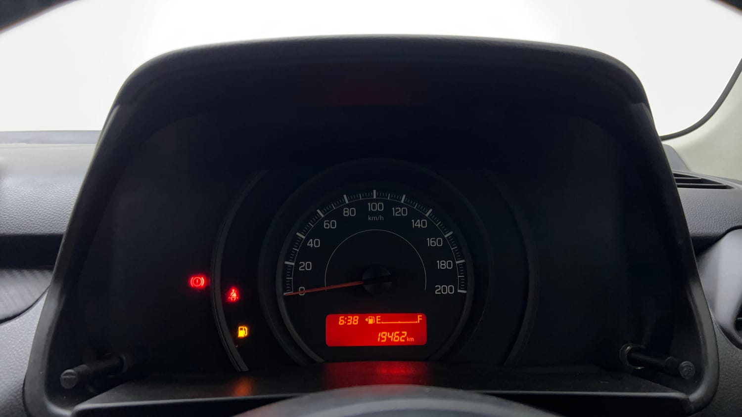 Used 2023 Maruti Suzuki Swift LXi Petrol Manual interior CLUSTERMETER VIEW