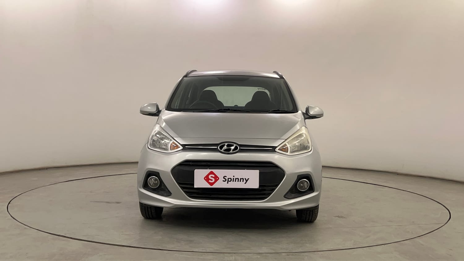 Used 2014 Hyundai Grand i10 Sportz 1.2 Kappa VTVT Petrol Manual exterior FRONT VIEW