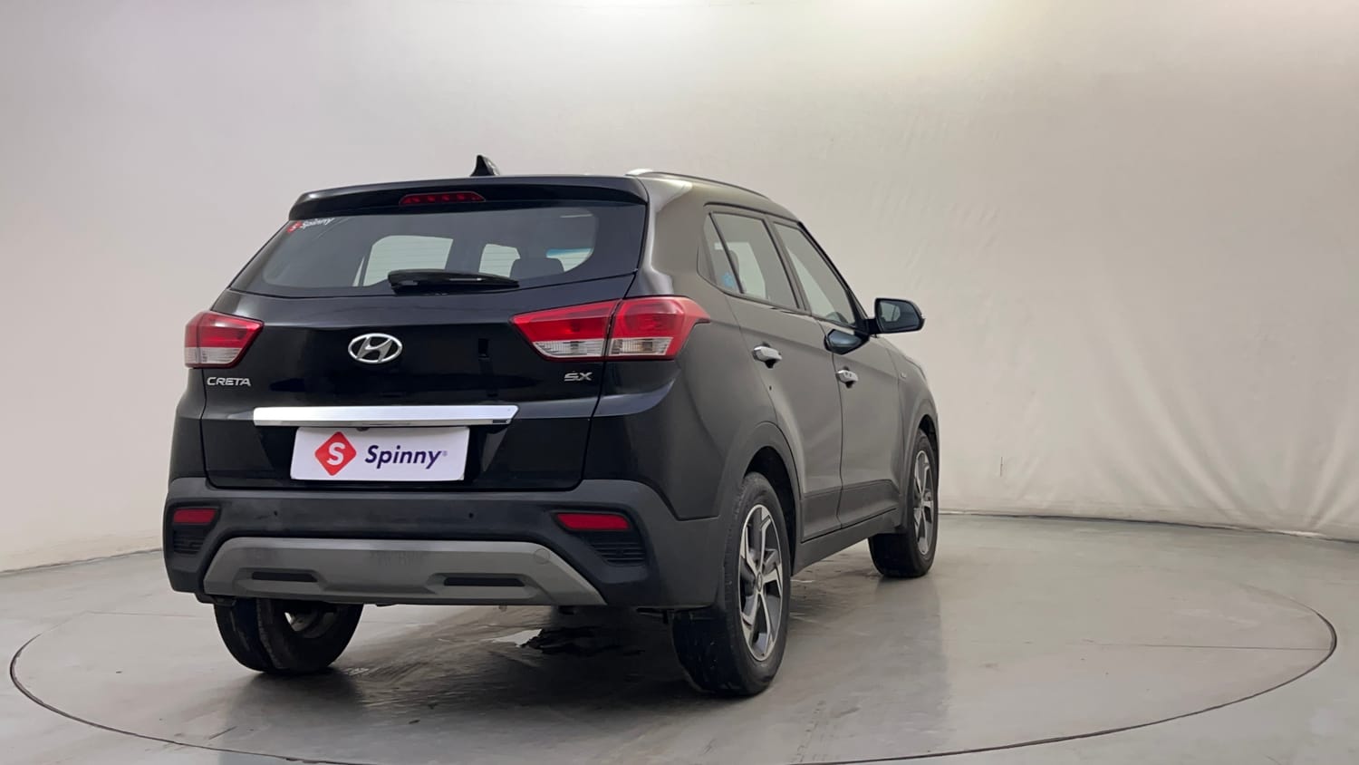 Used 2019 Hyundai Creta SX 1.6 AT Petrol Petrol Automatic exterior RIGHT REAR CORNER VIEW