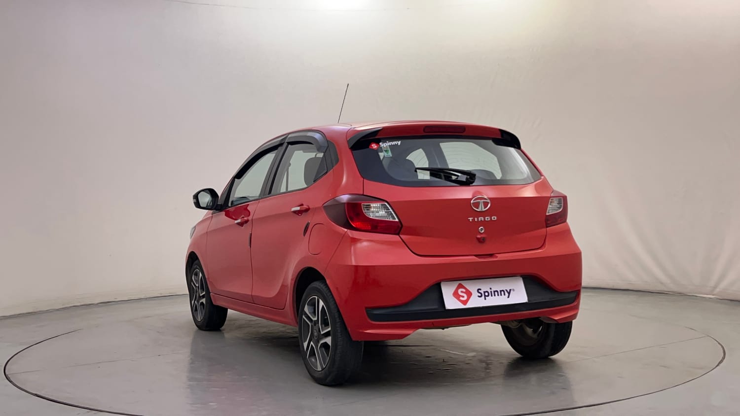 Used 2023 Tata Tiago XZA Plus Petrol Automatic exterior LEFT REAR CORNER VIEW