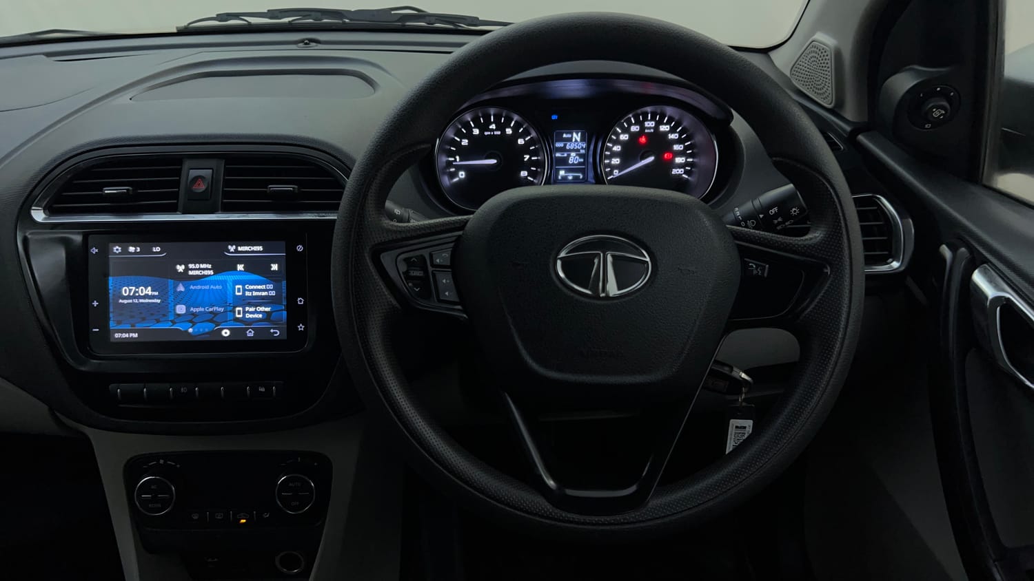 Used 2019 Tata Tiago Revotron XZA Plus Petrol Automatic interior STEERING VIEW