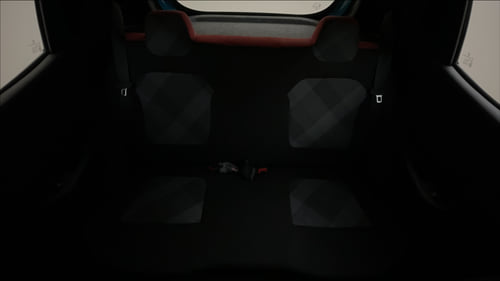 Used 2024 Renault Kwid RXT 1.0L Petrol Manual interior REAR SEAT CONDITION VIEW