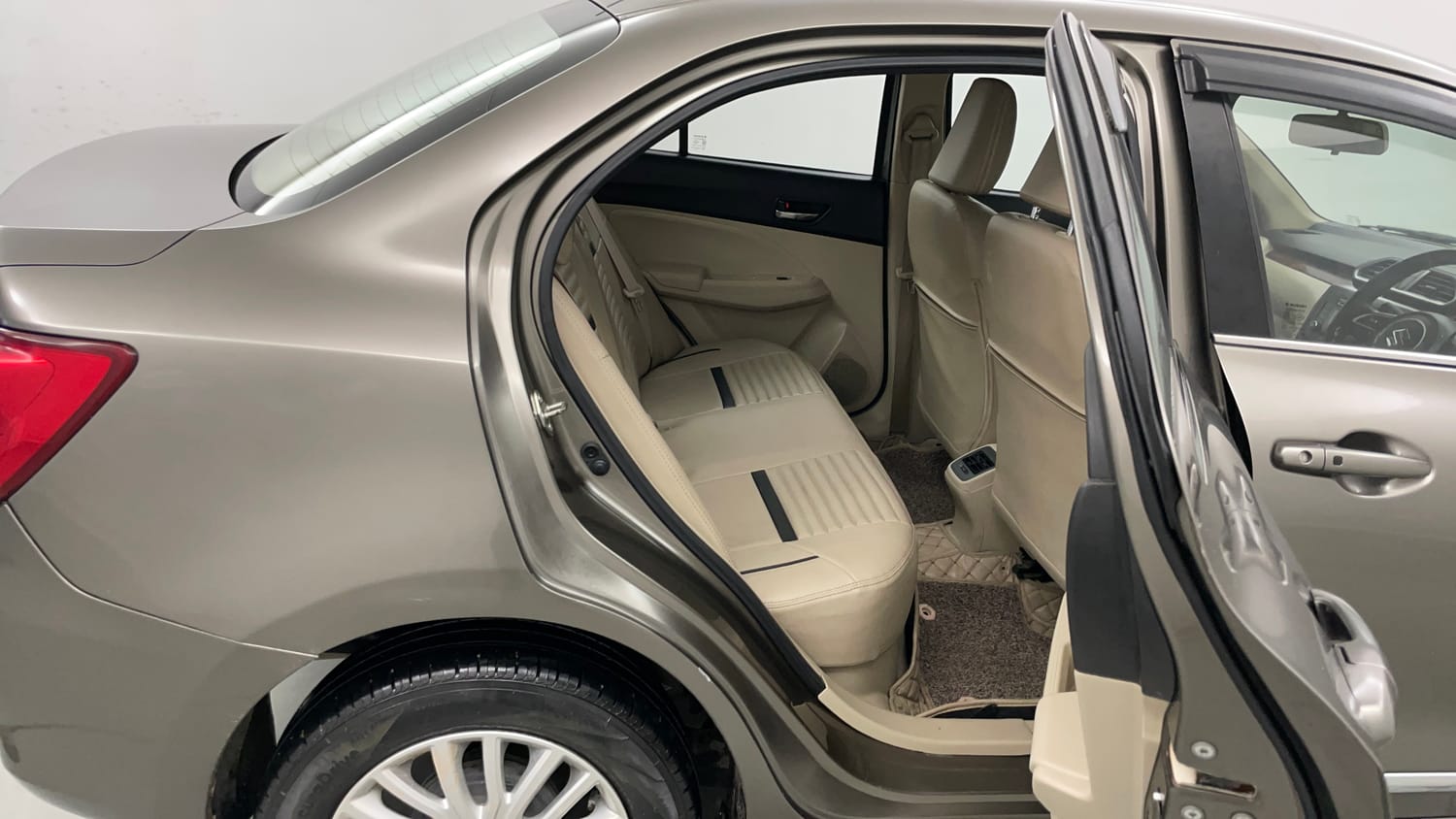 Used 2019 Maruti Suzuki Dzire ZXi AMT Petrol Automatic interior RIGHT SIDE REAR DOOR CABIN VIEW