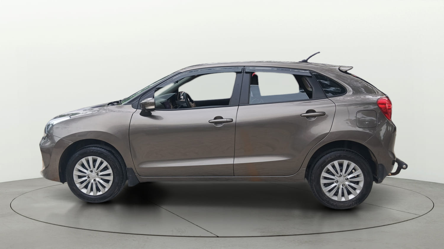 Used 2021 Maruti Suzuki Baleno Delta Petrol Manual exterior LEFT SIDE VIEW