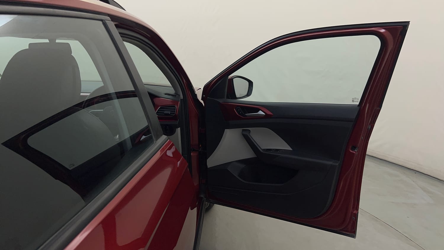 Used 2022 Volkswagen Taigun GT 1.5 TSI MT Petrol Manual interior RIGHT FRONT DOOR OPEN VIEW