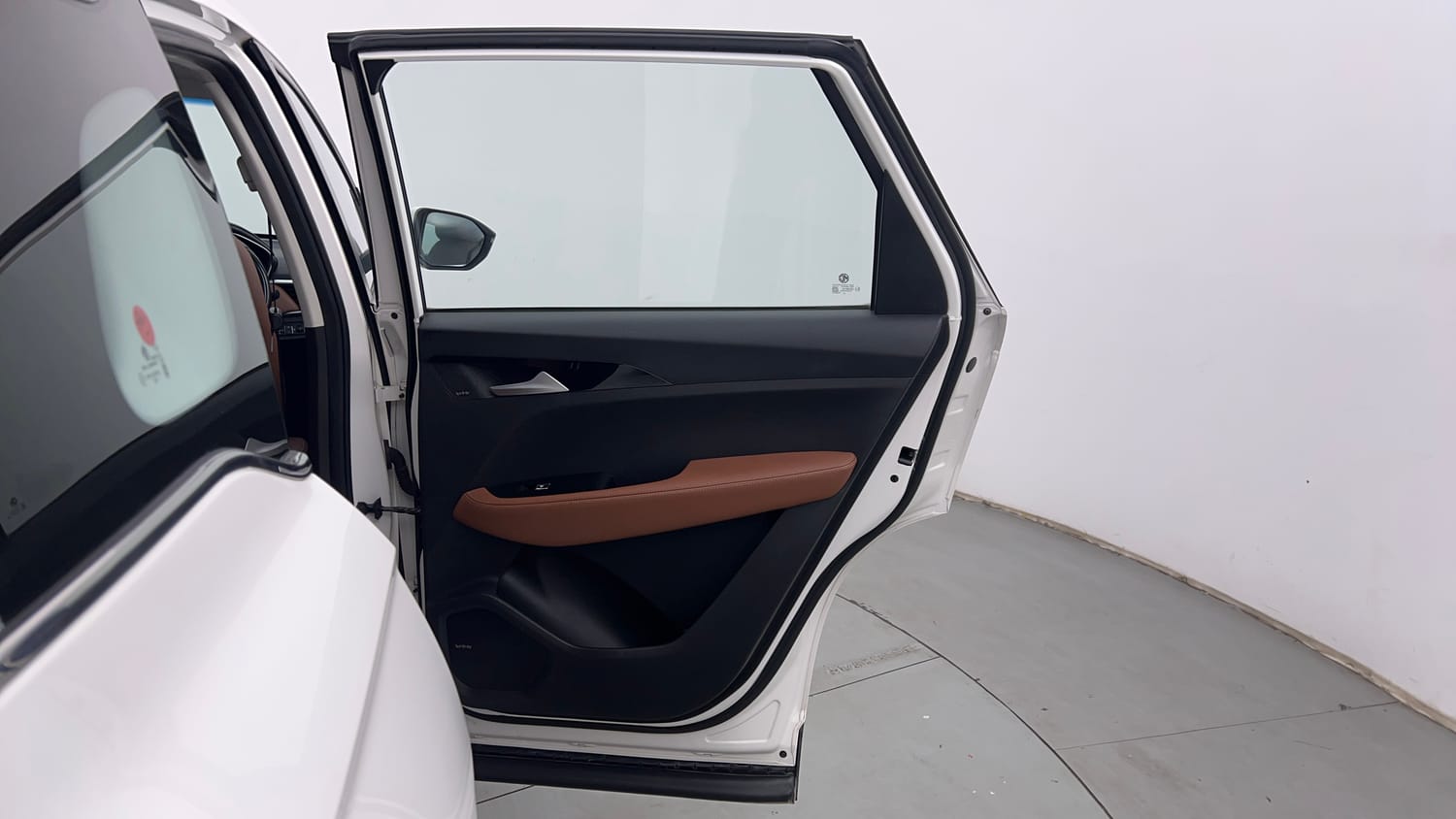 Used 2021 MG Motors Hector Plus Sharp 2.0 Diesel Turbo MT 6-STR Diesel Manual interior RIGHT REAR DOOR OPEN VIEW