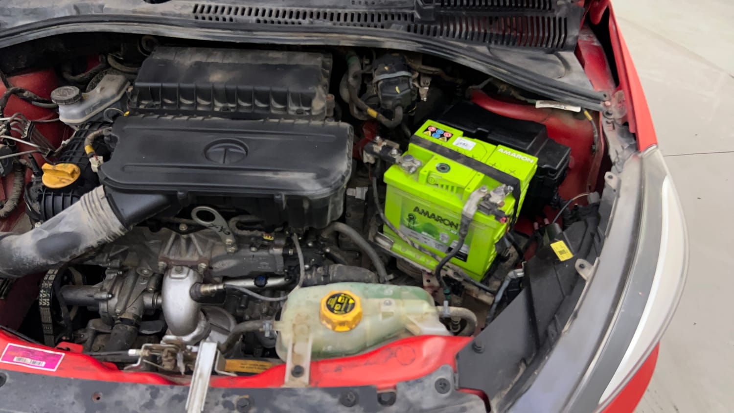 Used 2023 Tata Tiago XZA Plus Petrol Automatic engine ENGINE LEFT SIDE VIEW