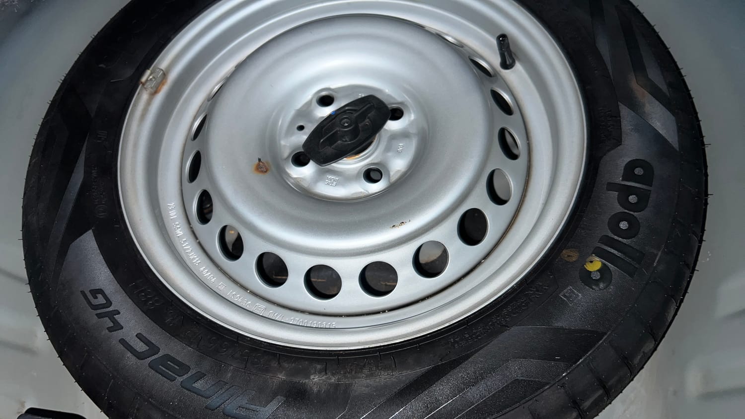 Used 2023 Maruti Suzuki Baleno Sigma MT Petrol Manual tyres SPARE TYRE VIEW