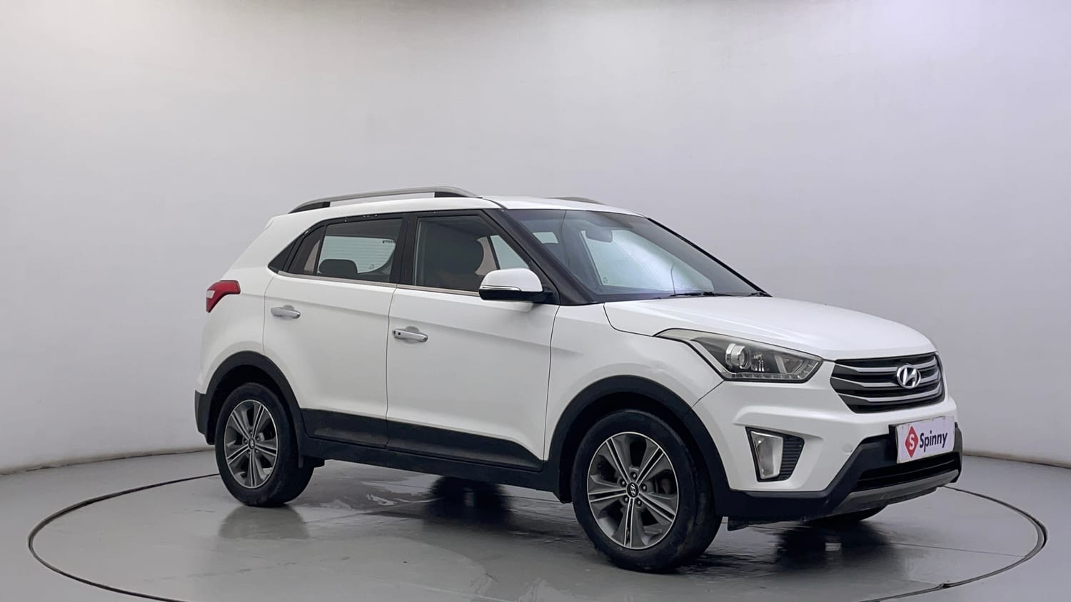 Used 2018 Hyundai Creta SX Plus 1.6 AT CRDI Diesel Automatic exterior RIGHT FRONT CORNER VIEW