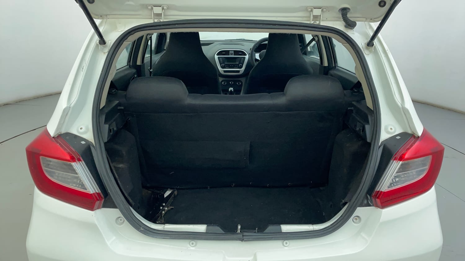 Used 2016 Tata Tiago Revotron XT Petrol Manual interior DICKY INSIDE VIEW